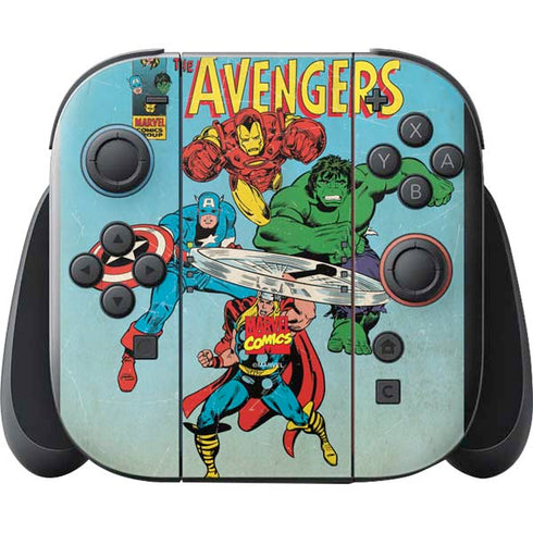 Marvel Classic Comics The Avengers Nintendo Switch 2 (2025) with Joy-Con Skin