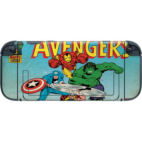 Marvel Classic Comics The Avengers Nintendo Switch 2 (2025) with Joy-Con Skin