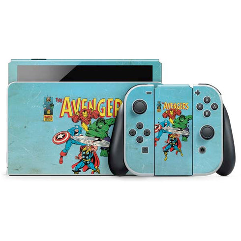 Marvel Classic Comics The Avengers Nintendo Skins
