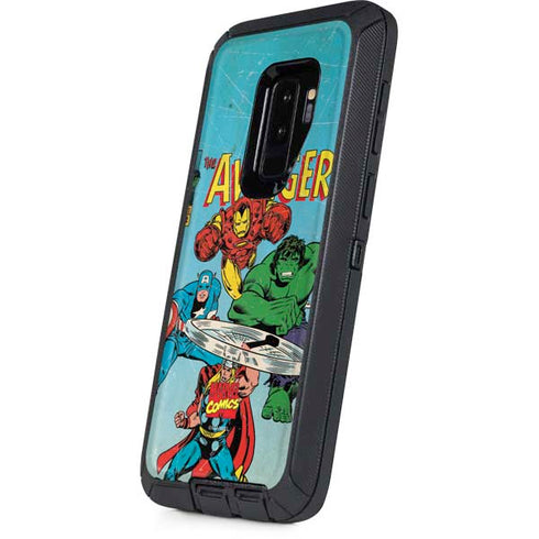 Marvel Classic Comics The Avengers Otterbox Defender Galaxy Skin