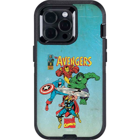 Marvel Classic Comics The Avengers Otterbox Defender iPhone Skin
