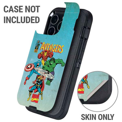 Marvel Classic Comics The Avengers Otterbox Defender iPhone Skin