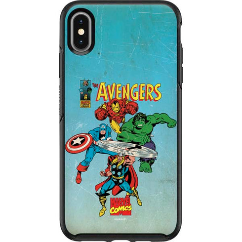 Marvel Classic Comics The Avengers Otterbox Symmetry iPhone Skin