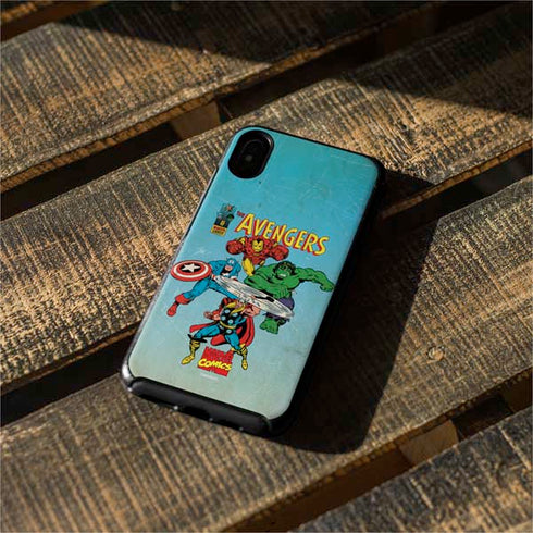 Marvel Classic Comics The Avengers Otterbox Symmetry iPhone Skin