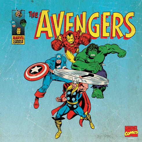 Marvel Classic Comics The Avengers PS4 Console and Controller Bundle Skin