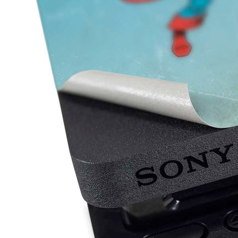 Marvel Classic Comics The Avengers PS4 Pro Console Skin