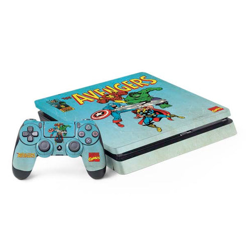 Marvel Classic Comics The Avengers PlayStation PS4 Skins