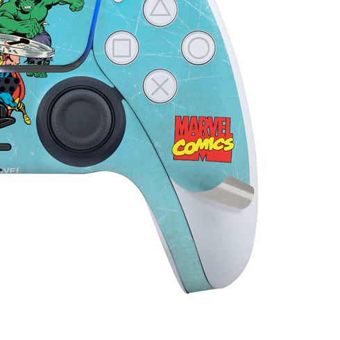 Marvel Classic Comics The Avengers PS5 Bundle Skin