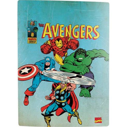 Marvel Classic Comics The Avengers PS5 Digital Edition Console Skin