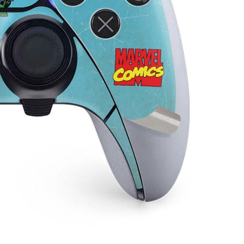 Marvel Classic Comics The Avengers PS5 DualSense Edge Pro Controller Skin