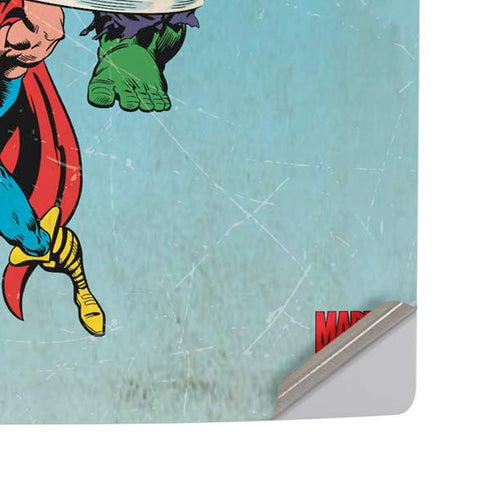 Marvel Classic Comics The Avengers PS5 Pro Disk Console Skin