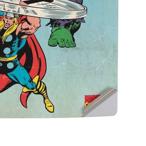 Marvel Classic Comics The Avengers PS5 Slim Disk Console Skin