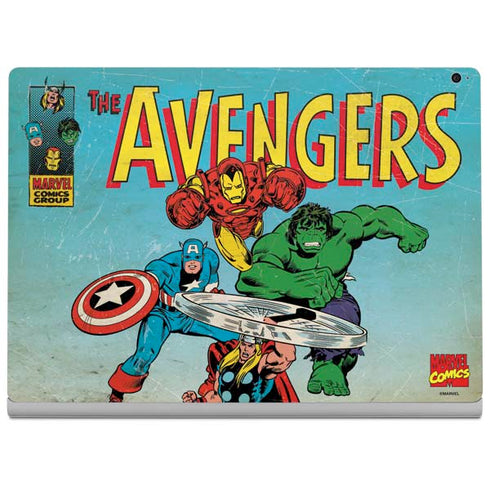 Marvel Classic Comics The Avengers Surface Book 2 15in Skin