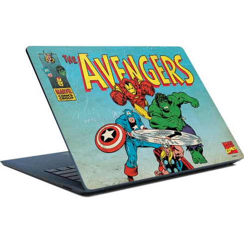 Marvel Classic Comics The Avengers Surface Laptop Skin