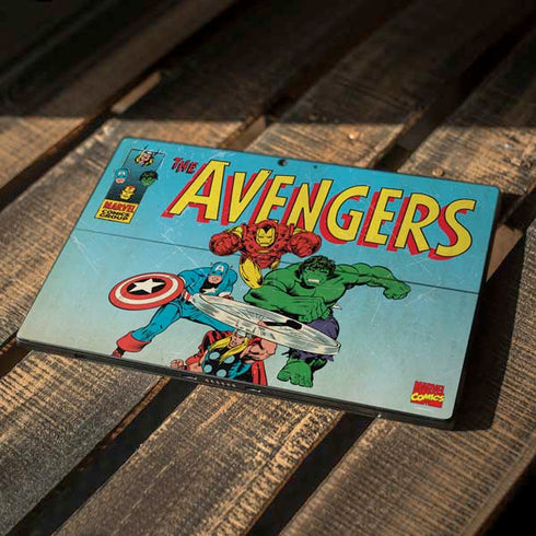 Marvel Classic Comics The Avengers Surface Pro 7 Skin