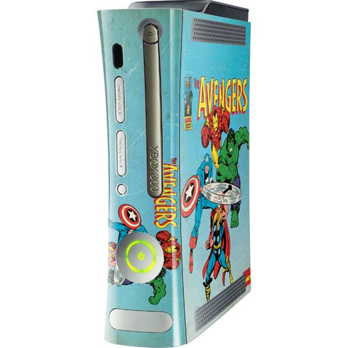 Marvel Classic Comics The Avengers Xbox 360 (Includes HDD) Skin