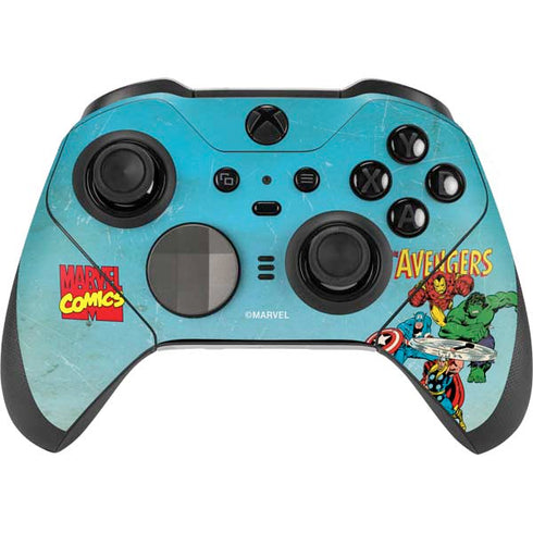 Marvel Classic Comics The Avengers Xbox Elite Wireless Controller Series 2 Skin