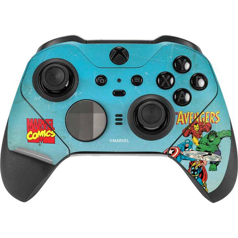 Marvel Classic Comics The Avengers Xbox Elite Wireless Controller Series 2 Skin