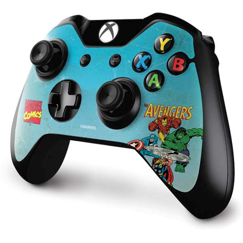 Marvel Classic Comics The Avengers Xbox One Controller Skin
