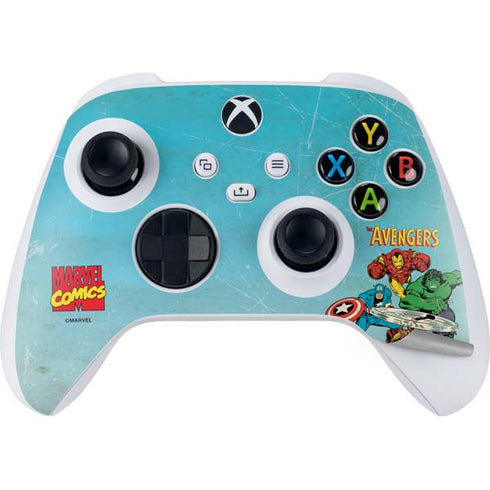 Marvel Classic Comics The Avengers Xbox Series S Bundle Skin