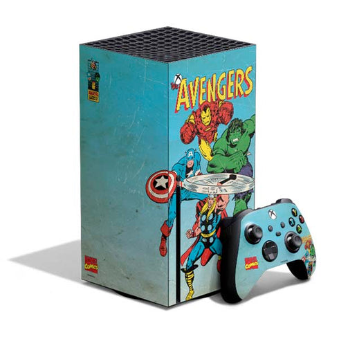 Marvel Classic Comics The Avengers Xbox Series X Skins