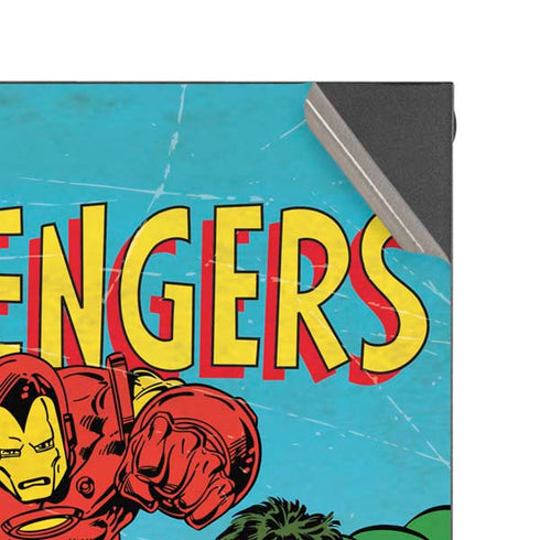 Marvel Classic Comics The Avengers Xbox Series X Console Skin