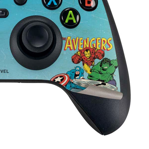 Marvel Classic Comics The Avengers Xbox Series X Controller Skin
