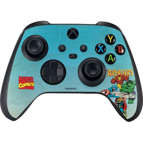 Marvel Classic Comics The Avengers XBox Series X Digital Edition Bundle Skin