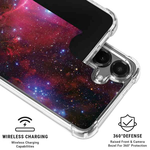 The Belt Stars of Orion Galaxy S26 Clear Case