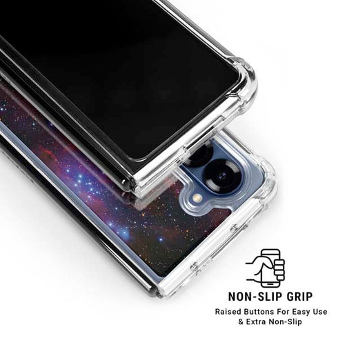 The Belt Stars of Orion Galaxy Z Fold6 Clear Case