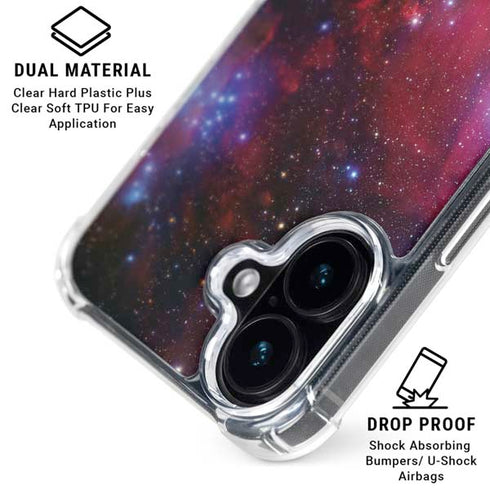 The Belt Stars of Orion iPhone 16 Clear Case