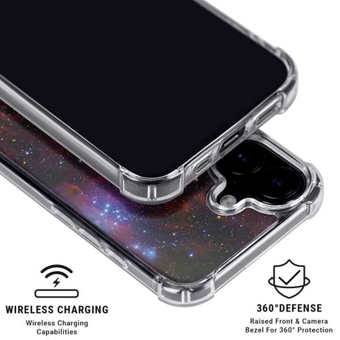 The Belt Stars of Orion iPhone 16 Plus Clear Case