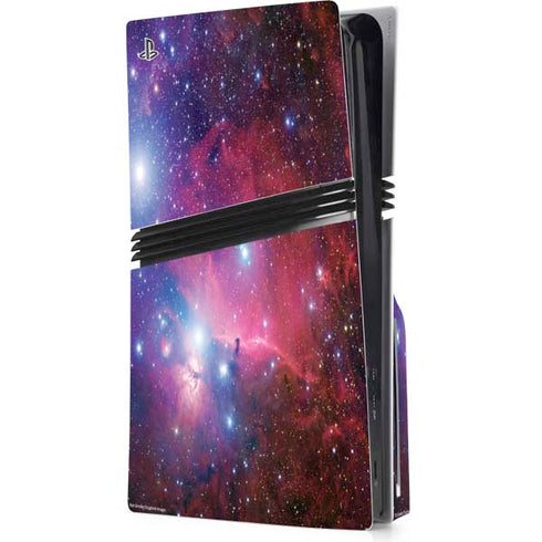 The Belt Stars of Orion PS5 Pro Disk Console Skin