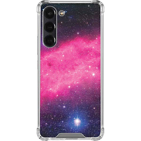The California Nebula Galaxy S24 FE Clear Case