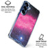 The California Nebula Galaxy S25 FE Clear Case