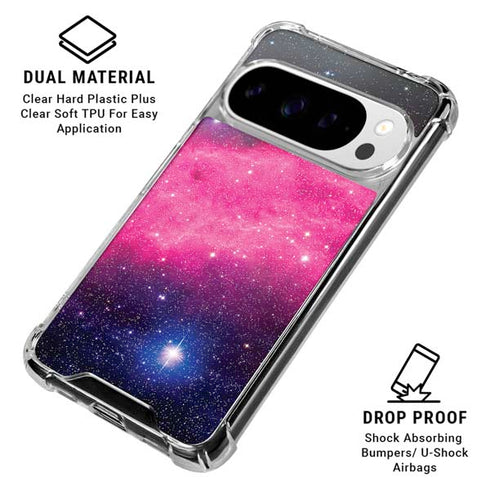 The California Nebula Google Pixel 10 Pro XL Clear Case