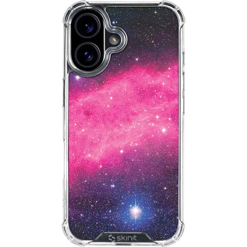 The California Nebula iPhone 16 Plus Clear Case