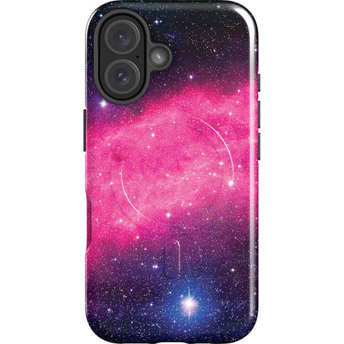 The California Nebula iPhone 16 Plus Magsafe Impact Case