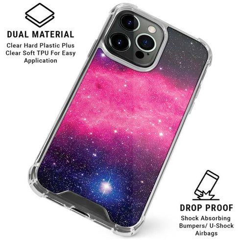 The California Nebula iPhone 16 Pro Clear Case