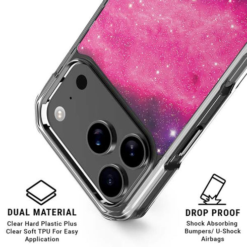 The California Nebula iPhone 17 Pro Clear Case