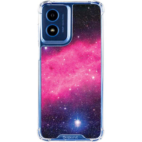 The California Nebula Moto G 5G (2024) Clear Case