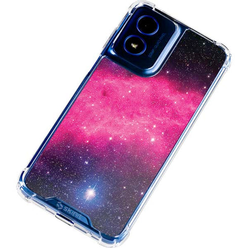 The California Nebula Moto G 5G (2024) Clear Case