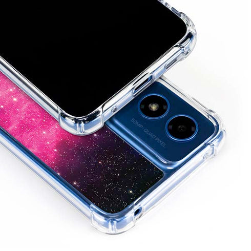 The California Nebula Moto G 5G (2024) Clear Case