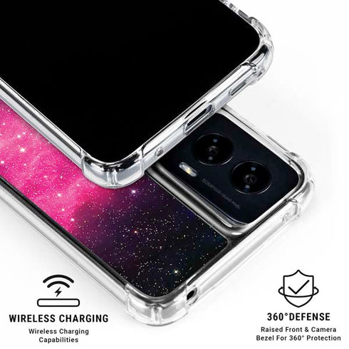 The California Nebula Moto G Power 5G (2024) Clear Case