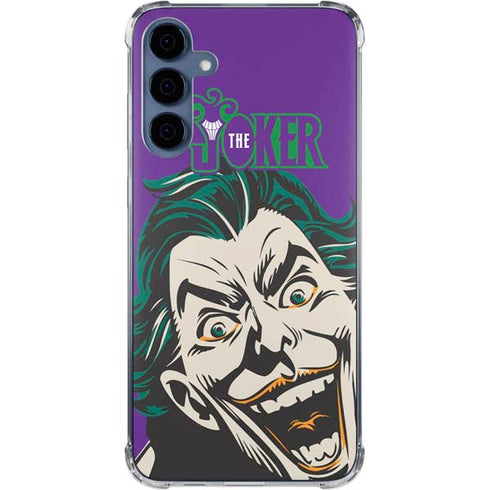DC Comics The Joker The Classic Art Galaxy A35 5G Clear Case
