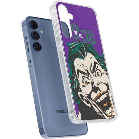 DC Comics The Joker The Classic Art Galaxy A35 5G Clear Case