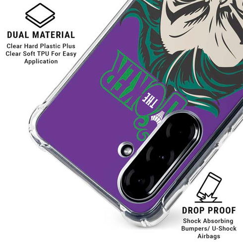 DC Comics The Joker The Classic Art Galaxy A36 5G Clear Case