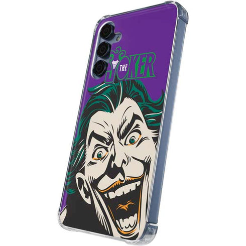 DC Comics The Joker The Classic Art Galaxy A55 5G Clear Case