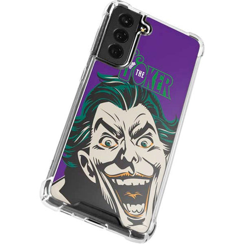 DC Comics The Joker The Classic Art Galaxy S22 Plus Clear Case