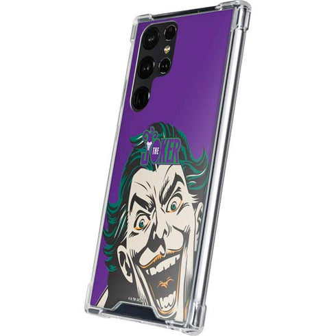 DC Comics The Joker The Classic Art Galaxy S23 Ultra Clear Case